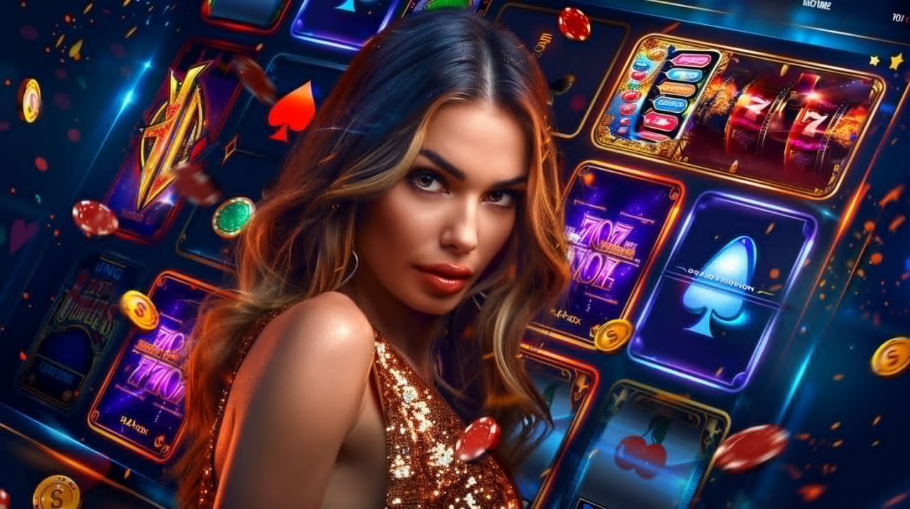 Visual slot online berwarna-warni dan dinamis